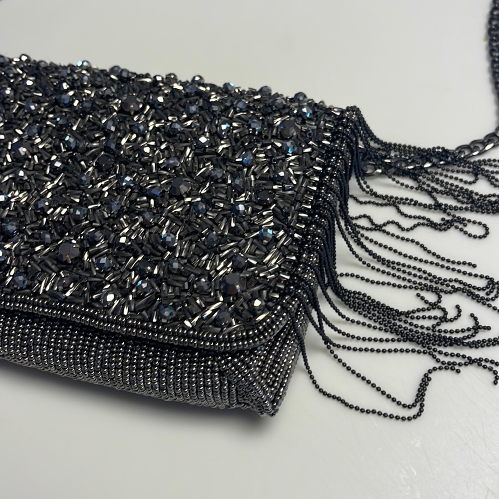 Evening hand beaded bag